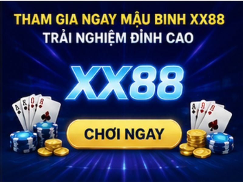 Mậu Binh XX88 là trò chơi bài chiến thuật hấp dẫn