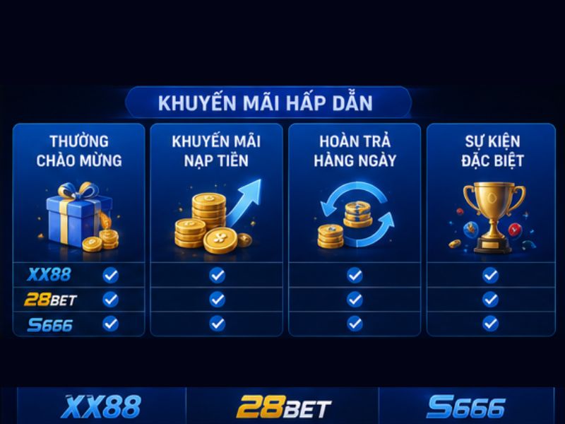 So Sánh Chương Trình Khuyến Mãi